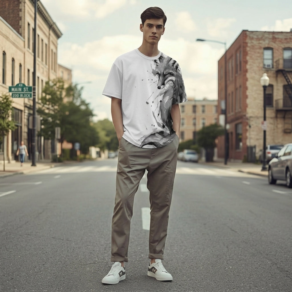 Fox Presence — Abstract Symbol Tee