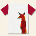 Silent Form — Women's Abstract Fox Graphic Tee