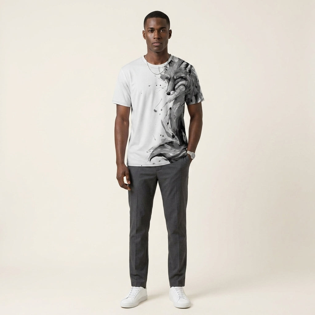 Fox Presence — Abstract Symbol Tee