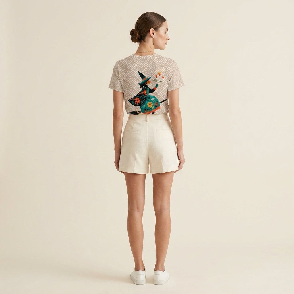 Women's Fashion Minimalist Soft Lifestyle Cat T-shirt