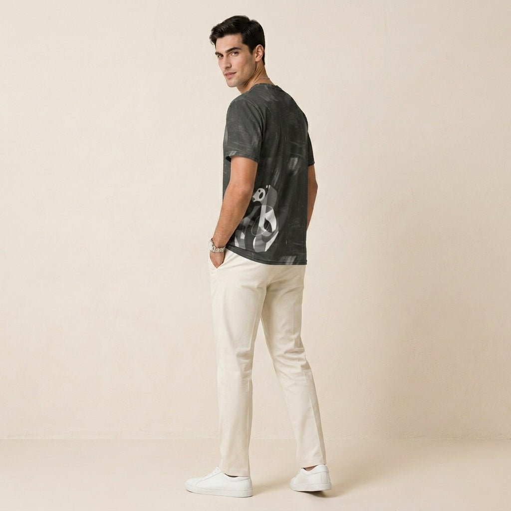 Minimalist Polar Bear T-Shirt – Clean Aesthetic Wildlife-Inspired Fashion for Conscious Living