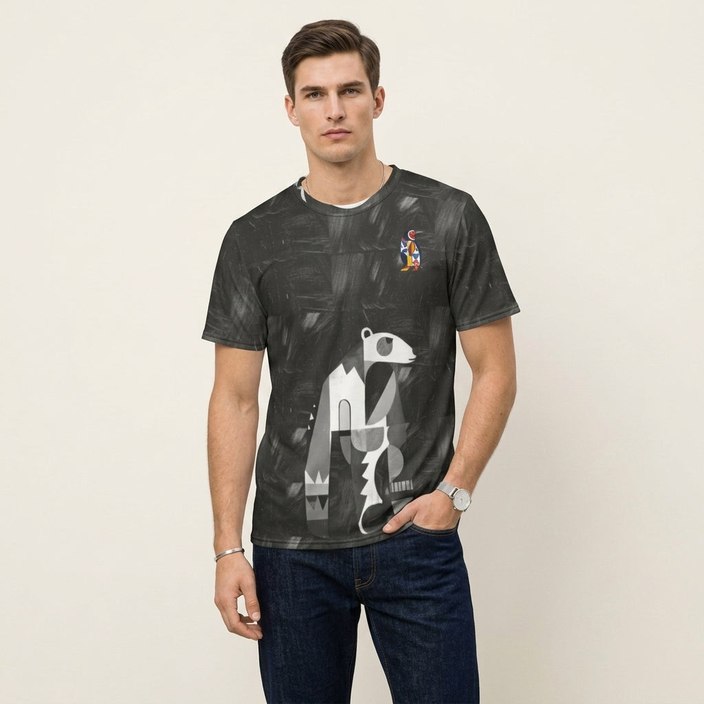 Minimalist Polar Bear T-Shirt – Clean Aesthetic Wildlife-Inspired Fashion for Conscious Living