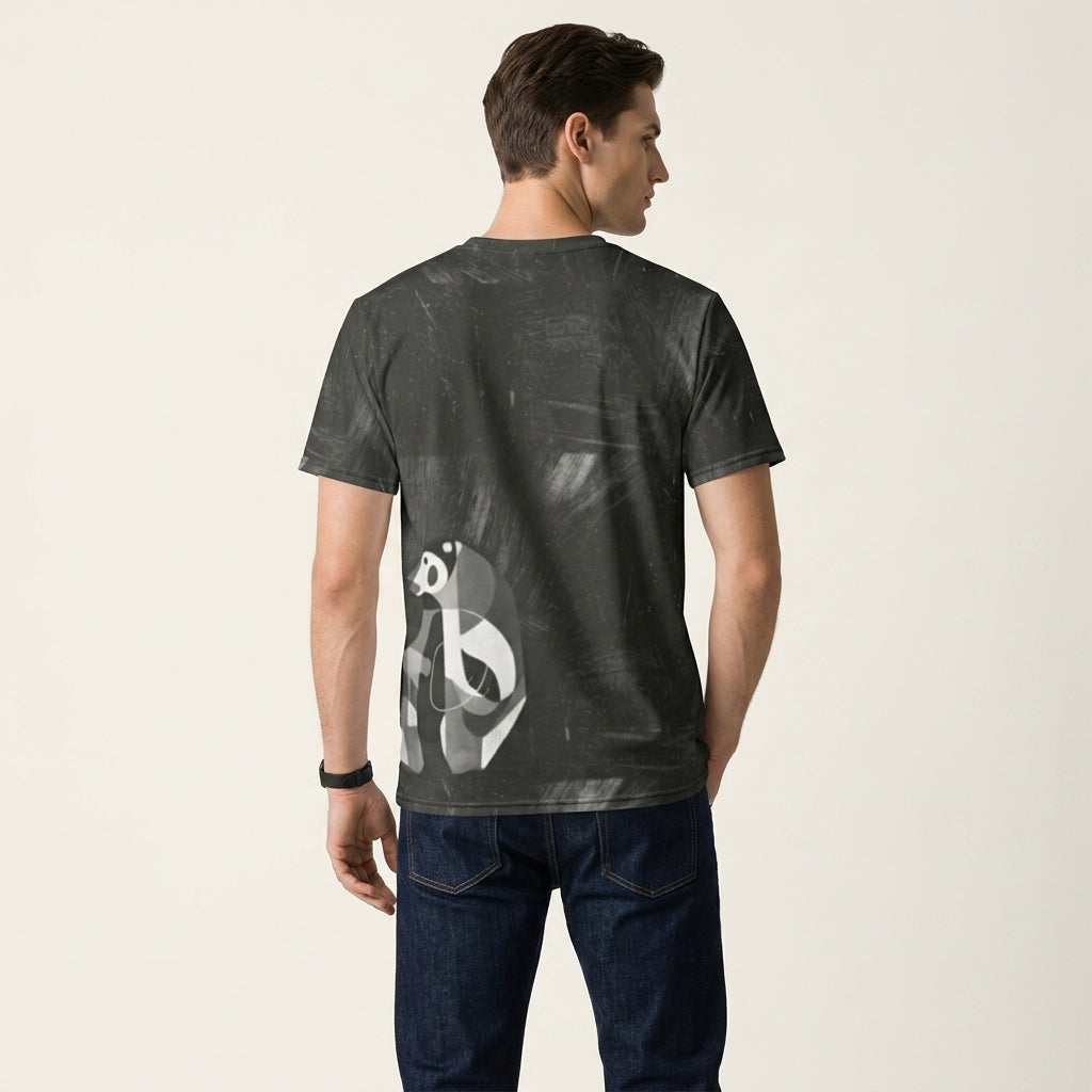Minimalist Polar Bear T-Shirt – Clean Aesthetic Wildlife-Inspired Fashion for Conscious Living