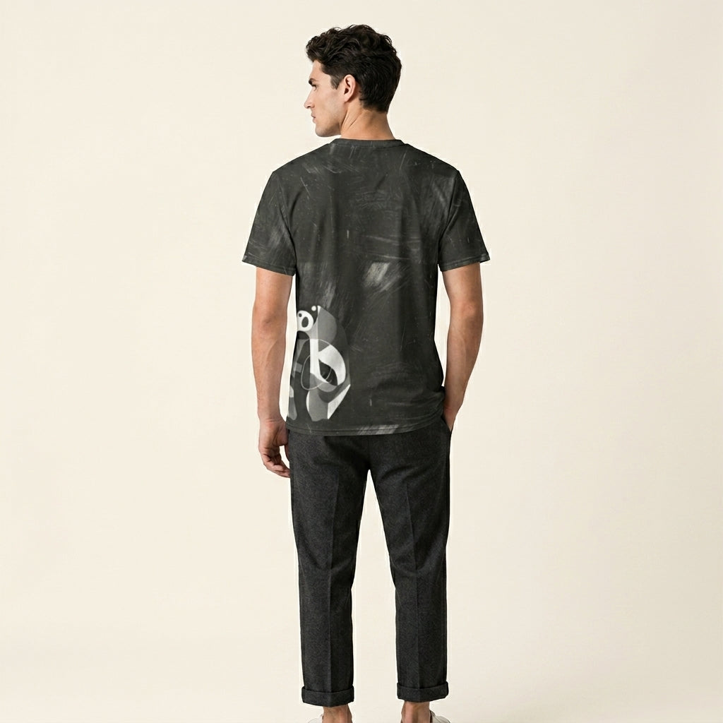 Minimalist Polar Bear T-Shirt – Clean Aesthetic Wildlife-Inspired Fashion for Conscious Living