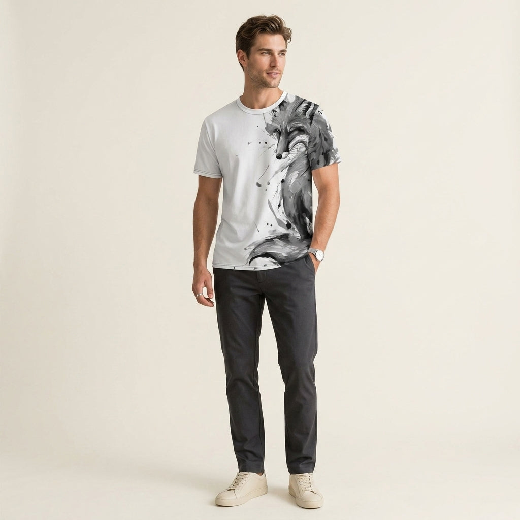 Fox Presence — Abstract Symbol Tee