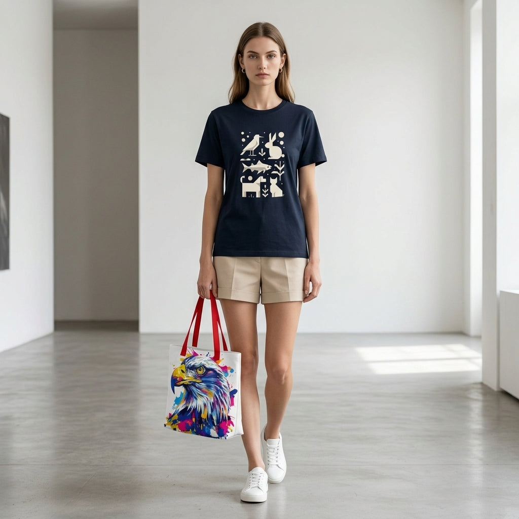 Minimalist Women’s Relaxed T-Shirt – Cute Companion-Inspired Fashion for Soft Modern Style