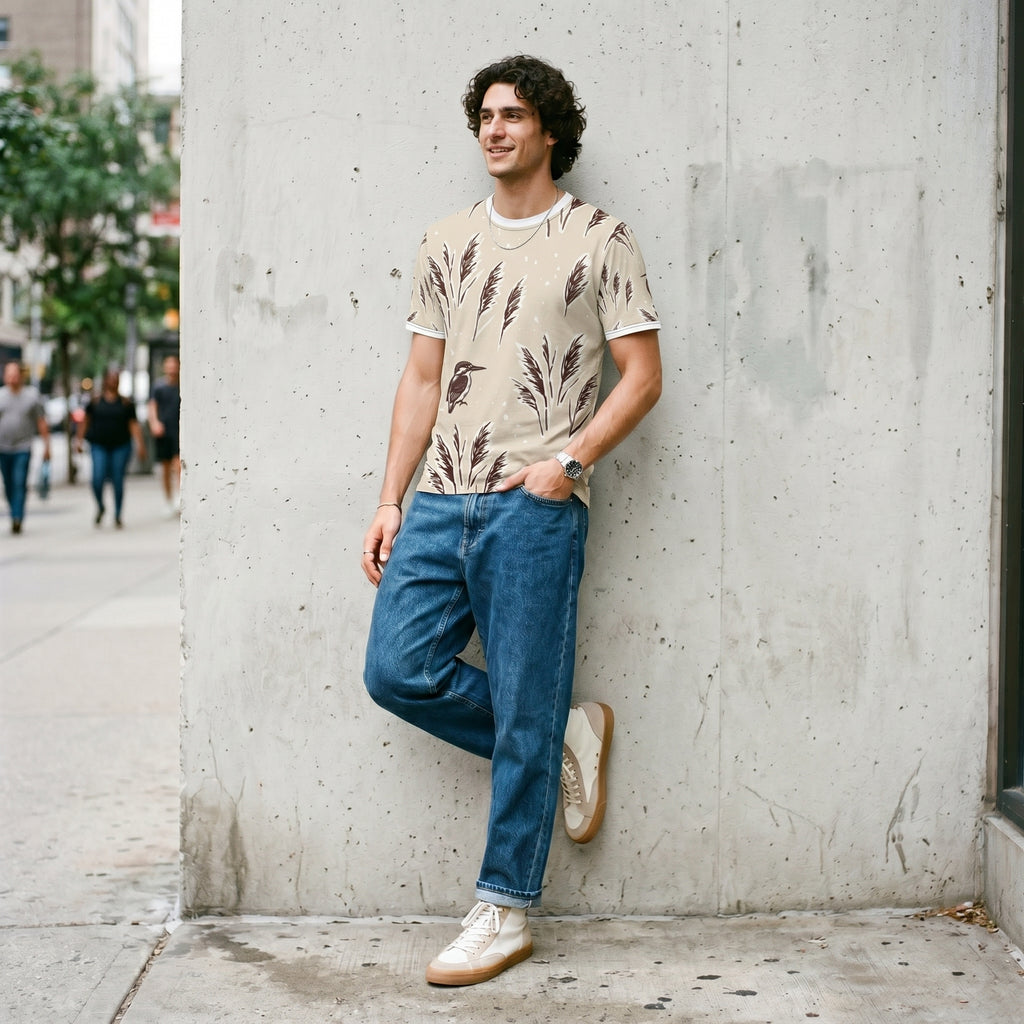Quiet Form — Minimal Animal Abstraction Tee