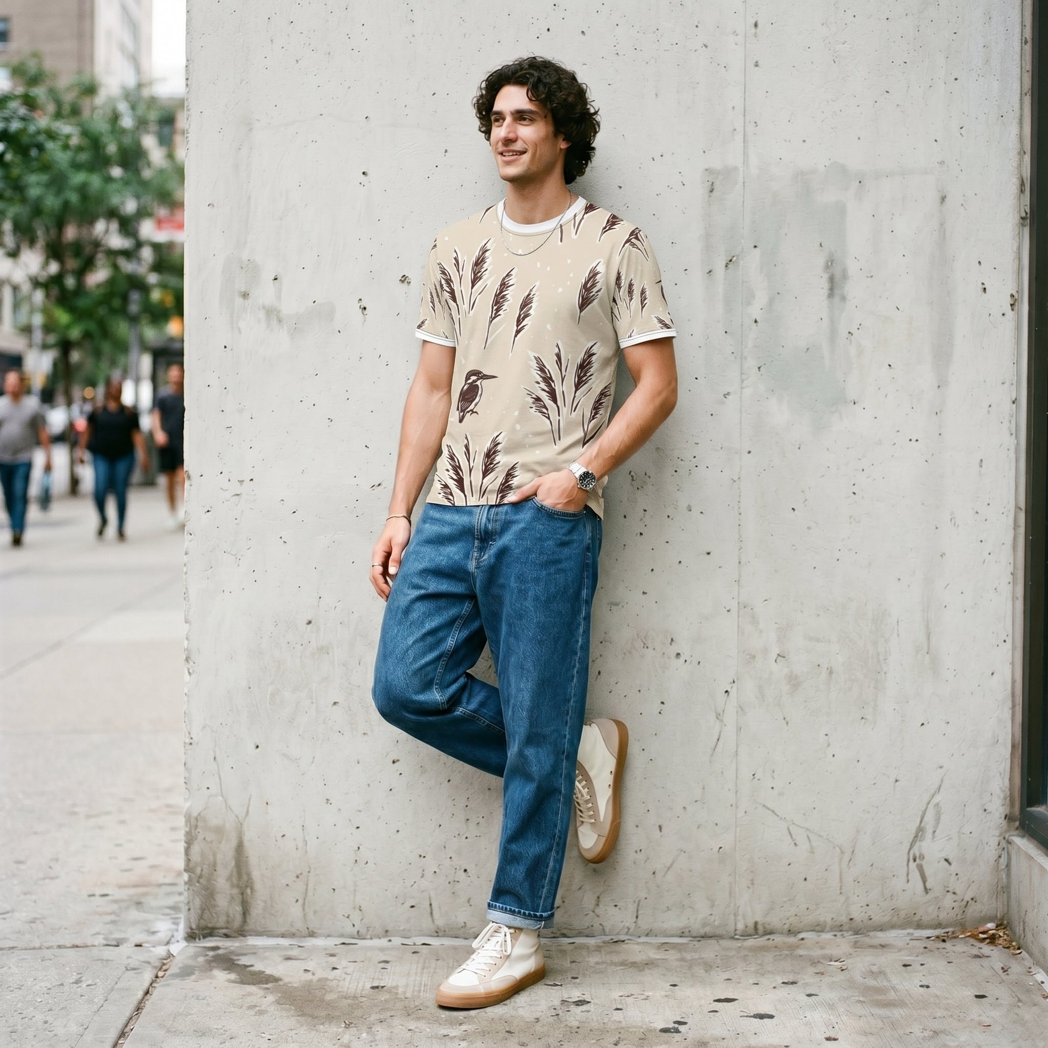 Quiet Form — Minimal Animal Abstraction Tee