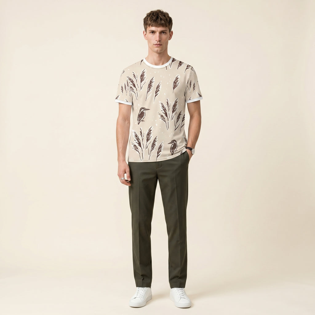 Quiet Form — Minimal Animal Abstraction Tee