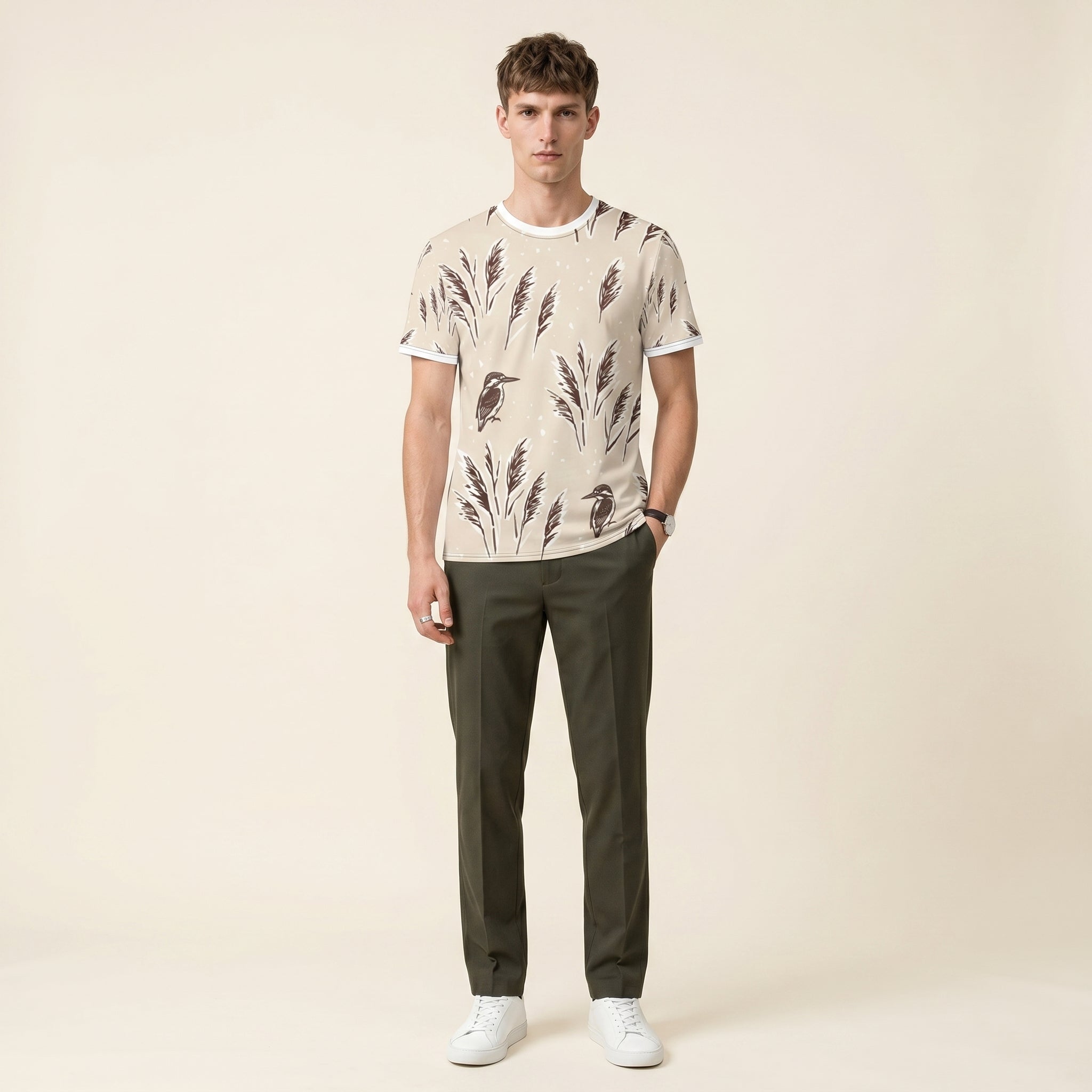 Quiet Form — Minimal Animal Abstraction Tee