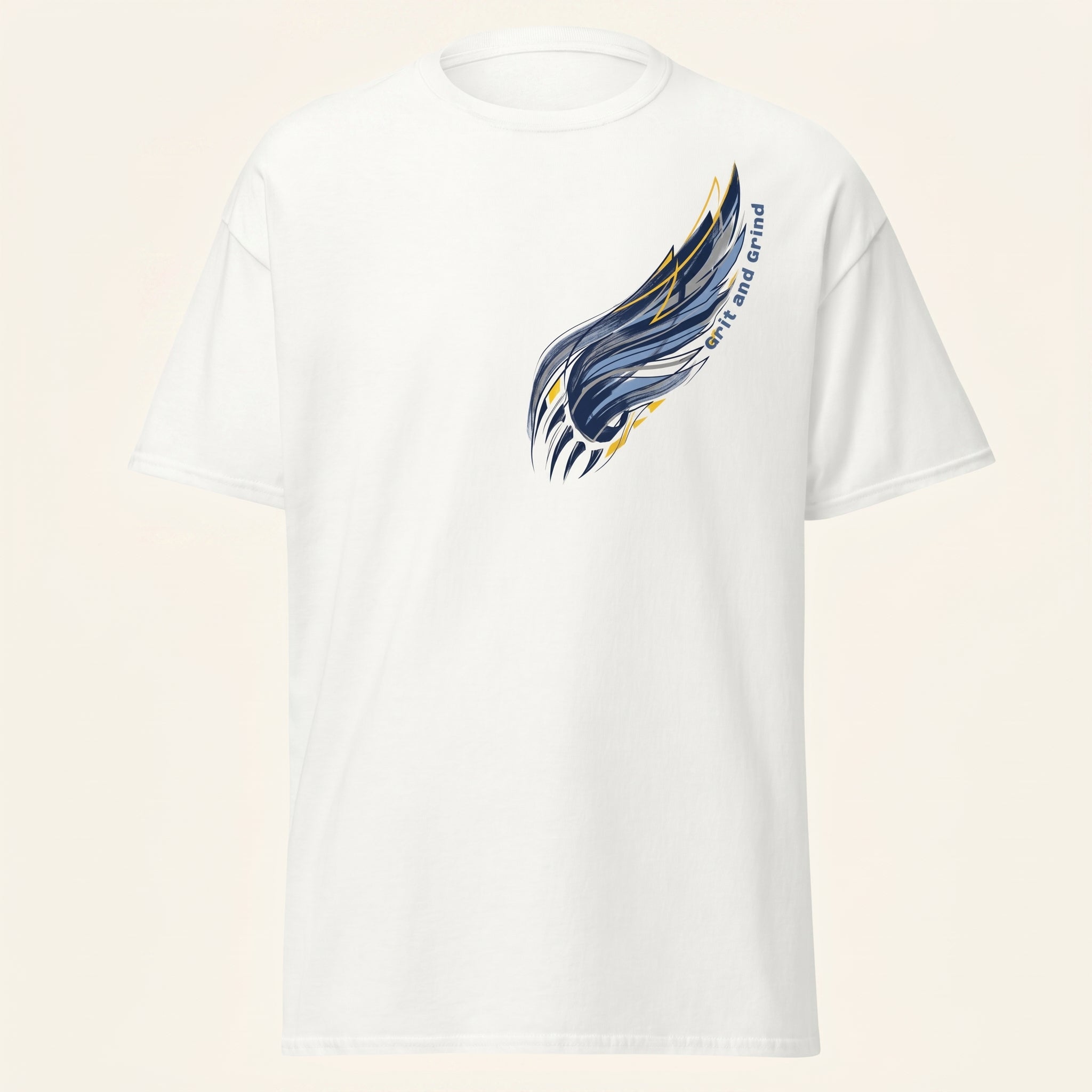 Grit and Grind  Graphic Tee - Minimalist Conceptual Athletic Streetwear