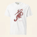 Arc Instinct — Abstract Fluid Intelligence Motion Graphic Tee