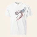 Master of the Arc — Abstract Symbolic Flight Motion Trajectory Graphic Tee