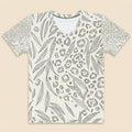 Abstract Leopard — Symbolic Minimal Wildlife Texture Tee