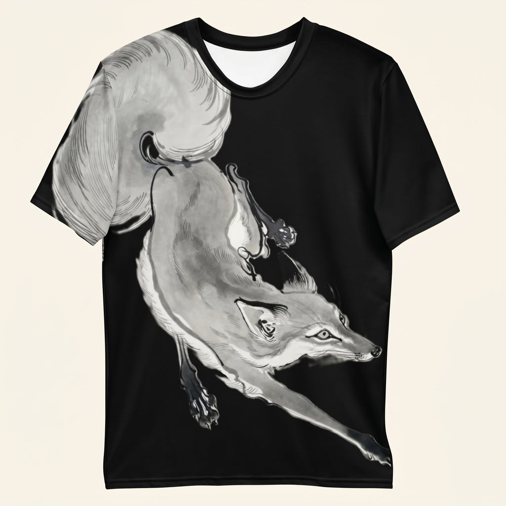 Dynamic Fox Graphic Men’s T-Shirt – Bold Animal Symbol Fashion for Modern Strategic Style