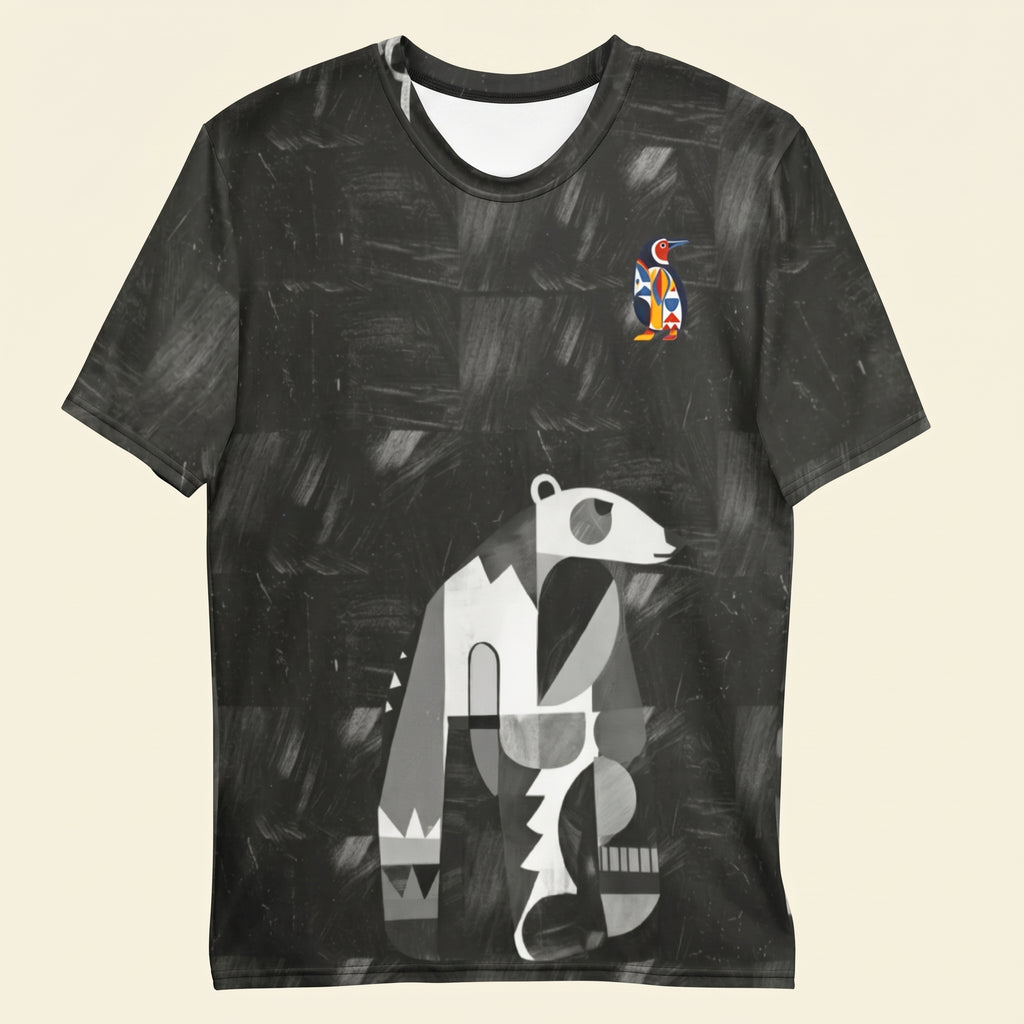 Minimalist Polar Bear T-Shirt – Clean Aesthetic Wildlife-Inspired Fashion for Conscious Living