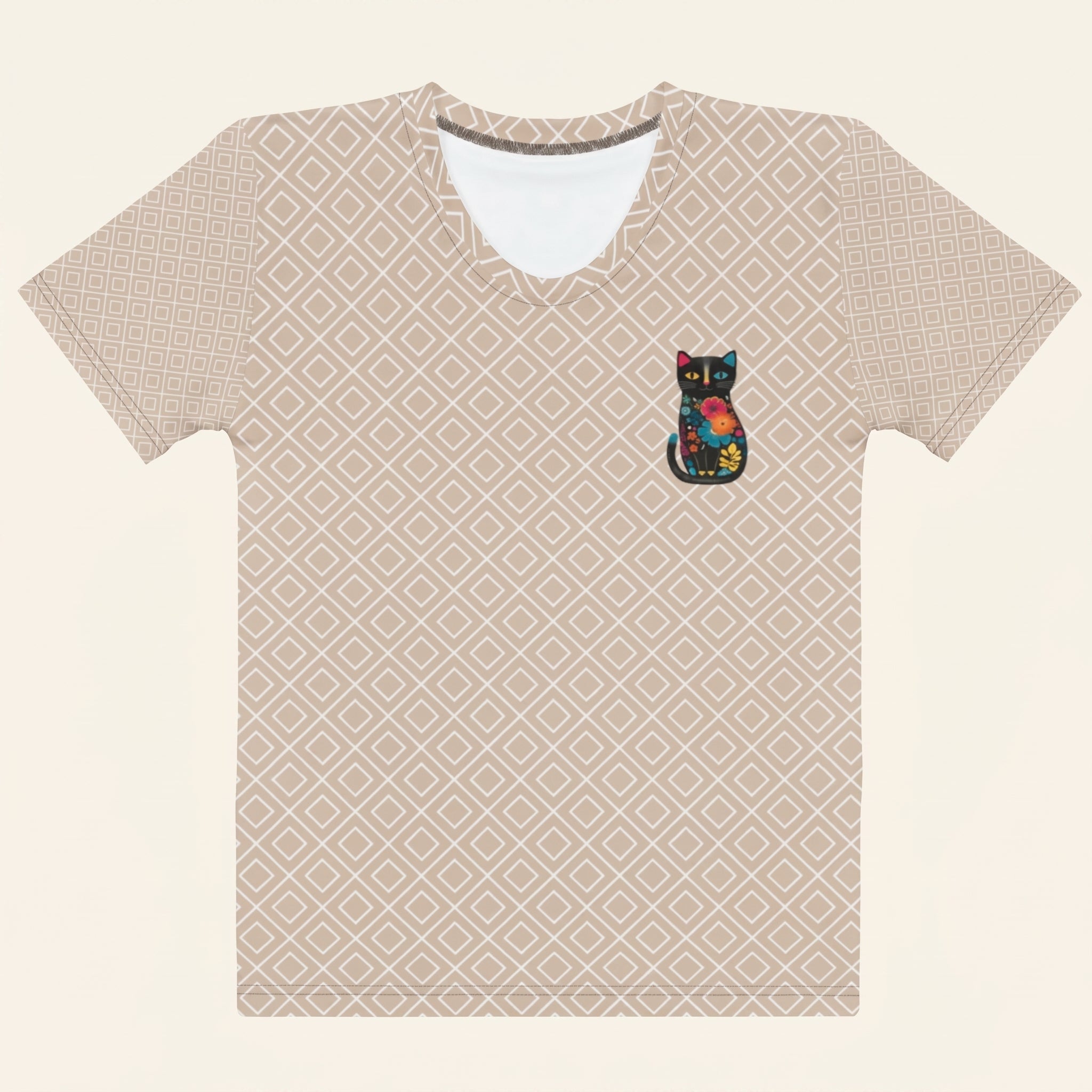 Women's Fashion Minimalist Soft Lifestyle Cat T-shirt