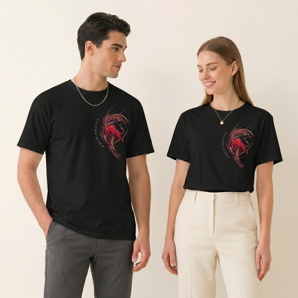 Physicality – Abstract Restrained Power Graphic Tee