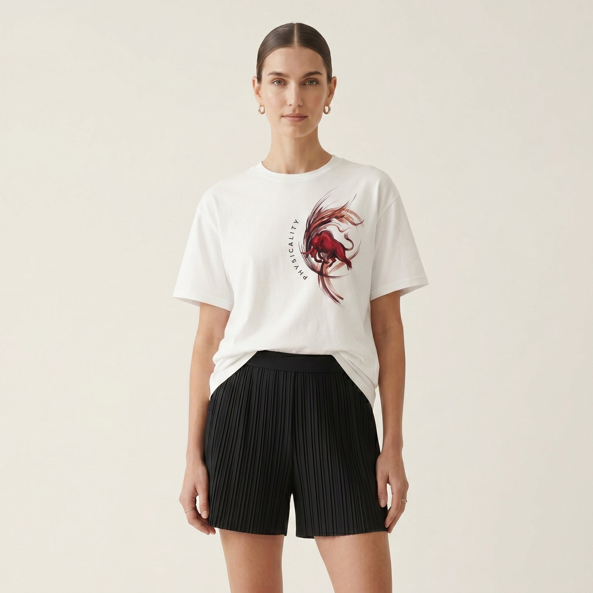 Physicality – Abstract Restrained Power Graphic Tee