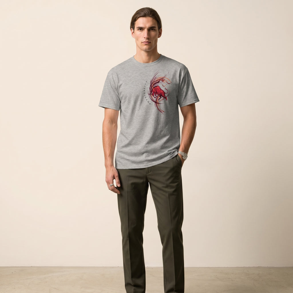 Physicality – Abstract Restrained Power Graphic Tee