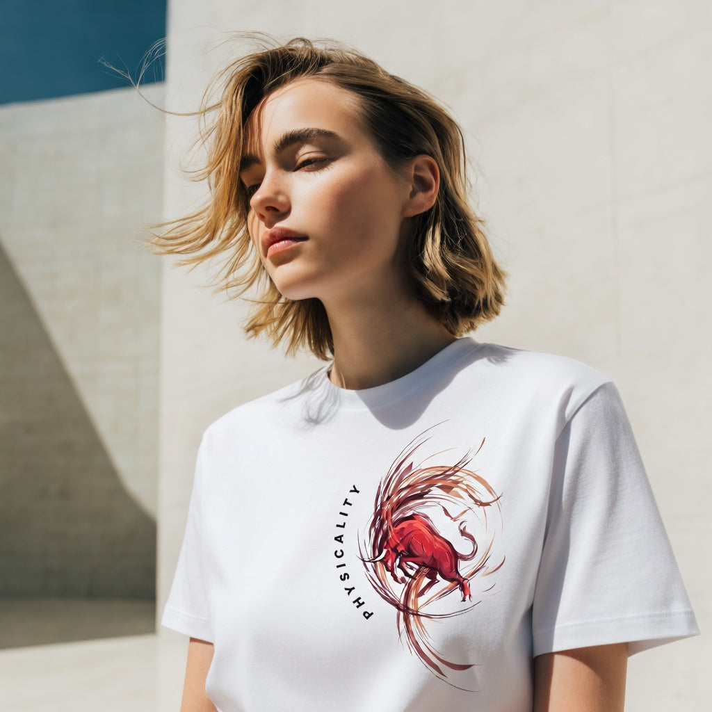 Physicality – Abstract Restrained Power Graphic Tee