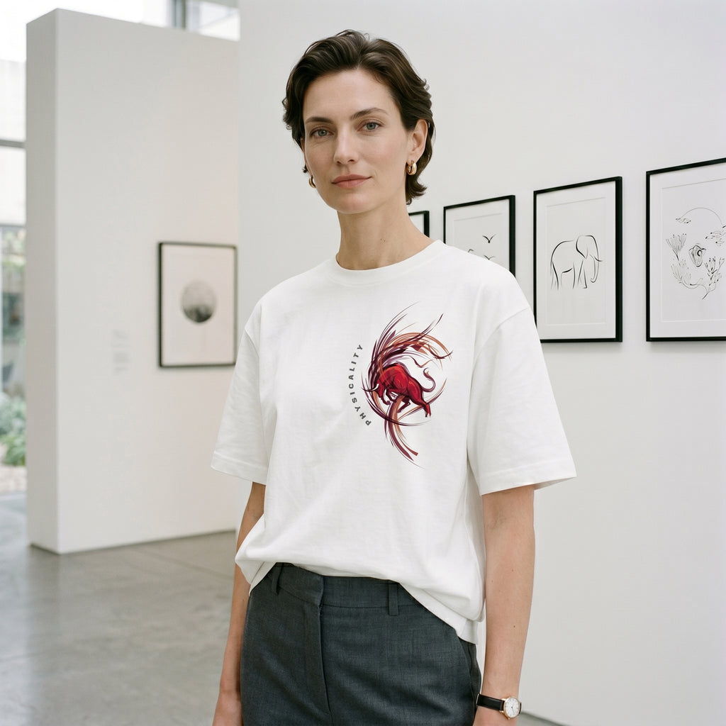 Physicality – Abstract Restrained Power Graphic Tee