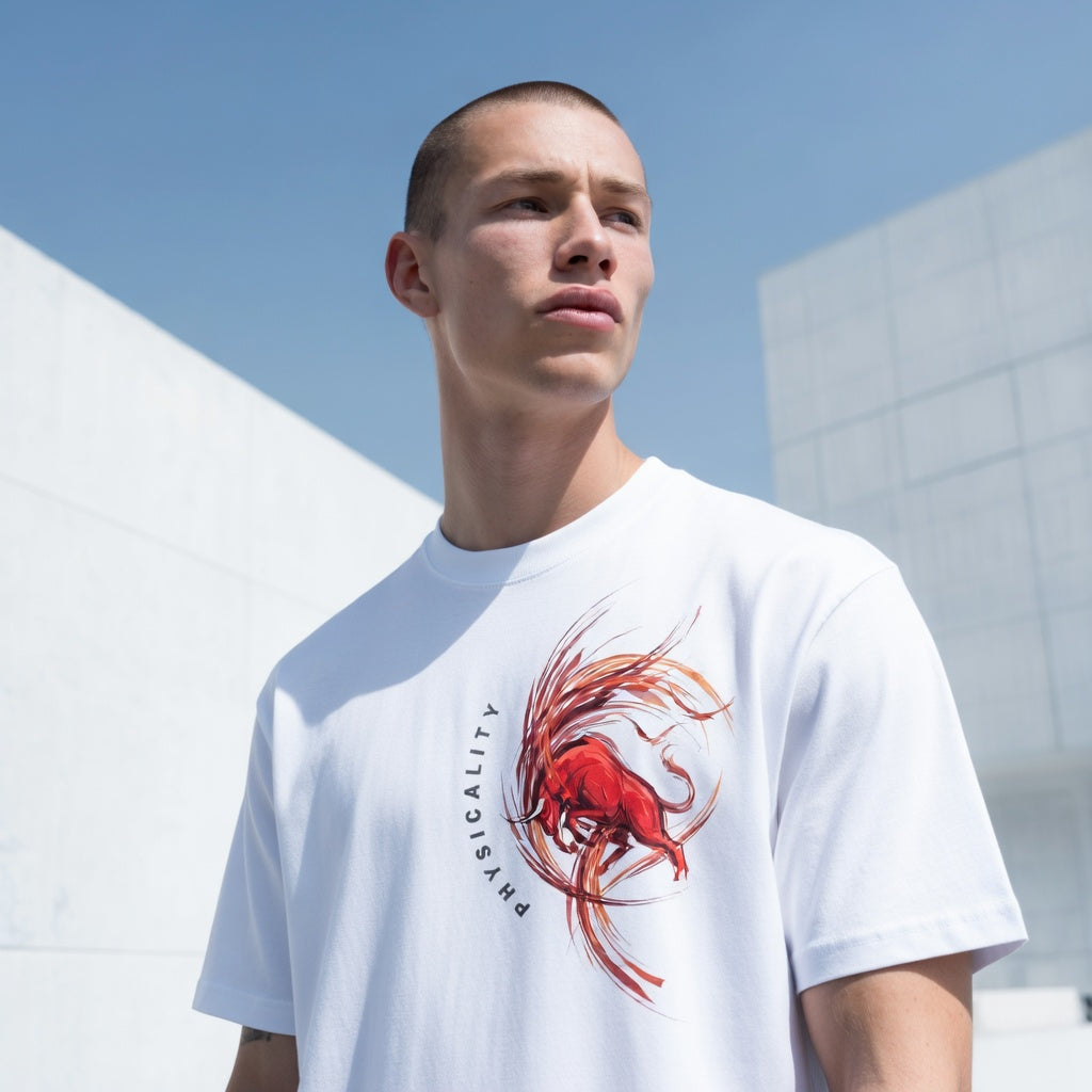 Physicality – Abstract Restrained Power Graphic Tee
