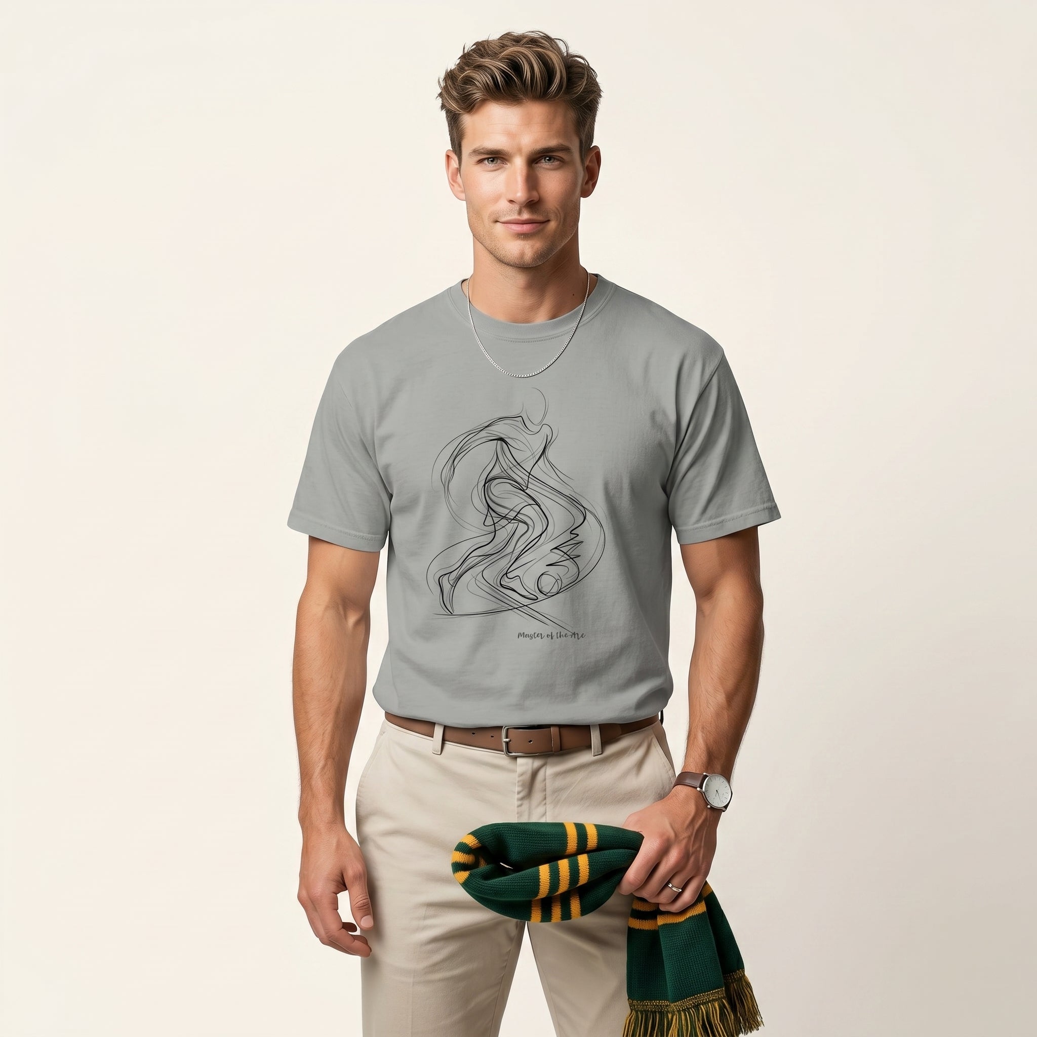 Master of the Arc — Abstract Motion Control Graphic Tee