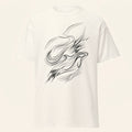 Abstract Animal Line Art T-Shirt – Minimalist Hidden Symbol Tee for Refined Artistic Style