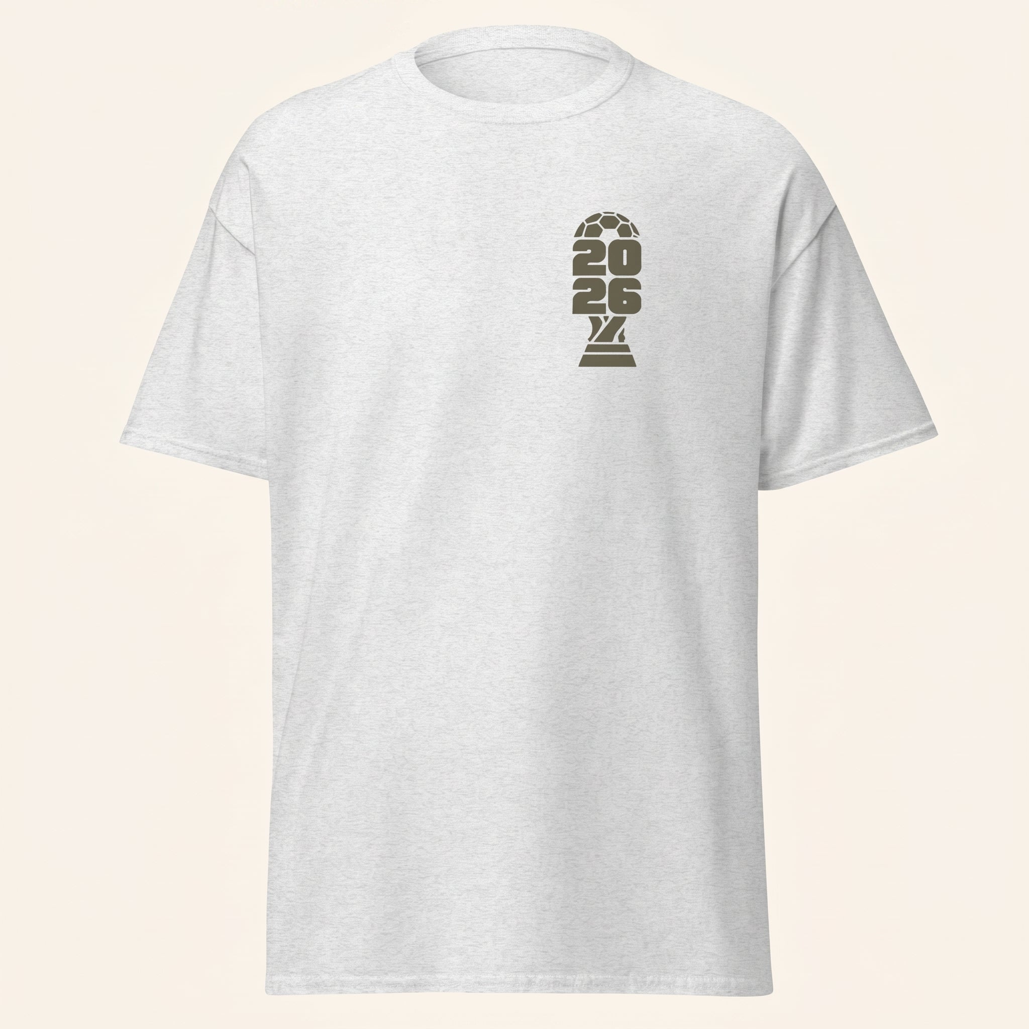 Master of the Arc 2026 Trophy T-Shirt – Minimalist Football Heritage Graphic Tee