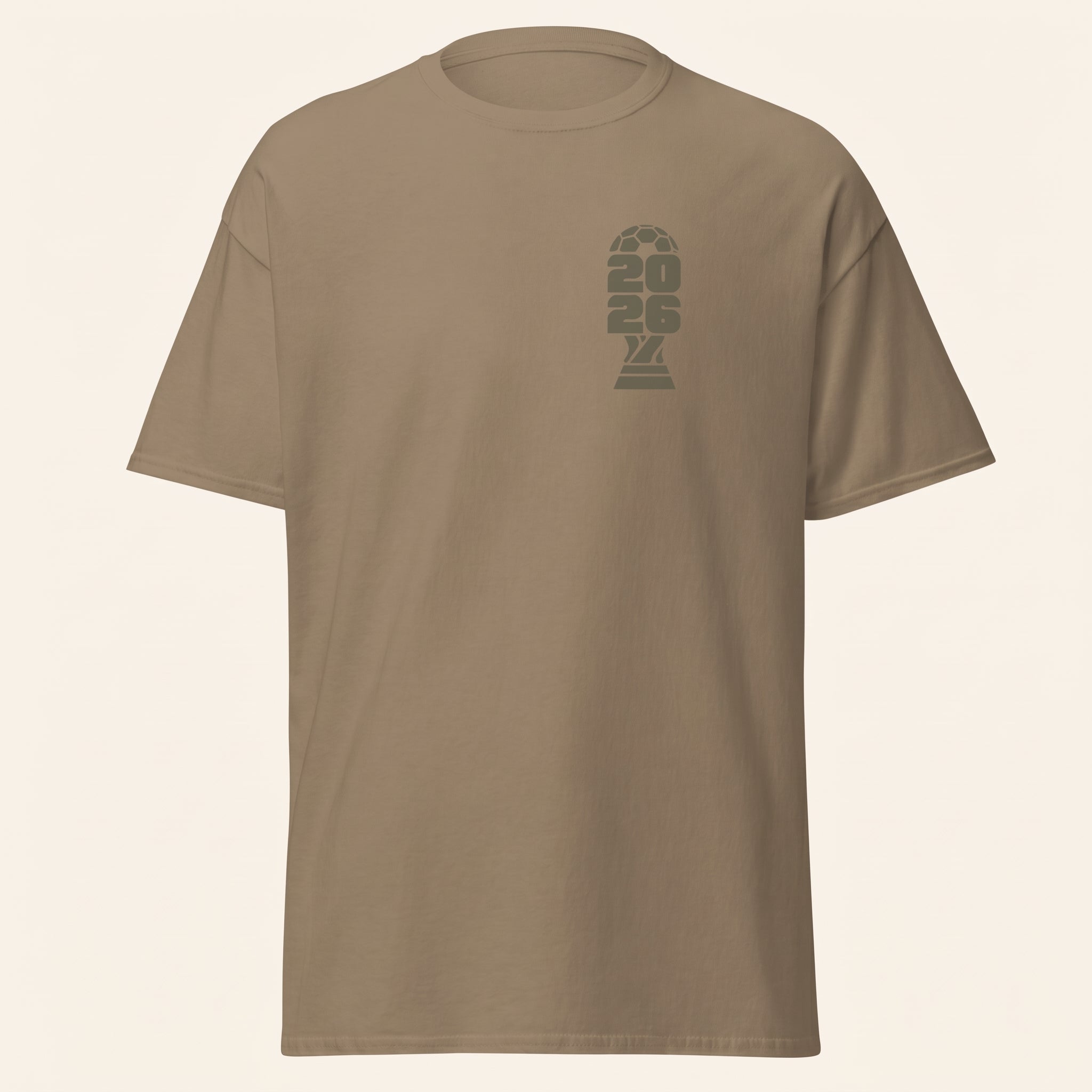 Master of the Arc 2026 Trophy T-Shirt – Minimalist Football Heritage Graphic Tee