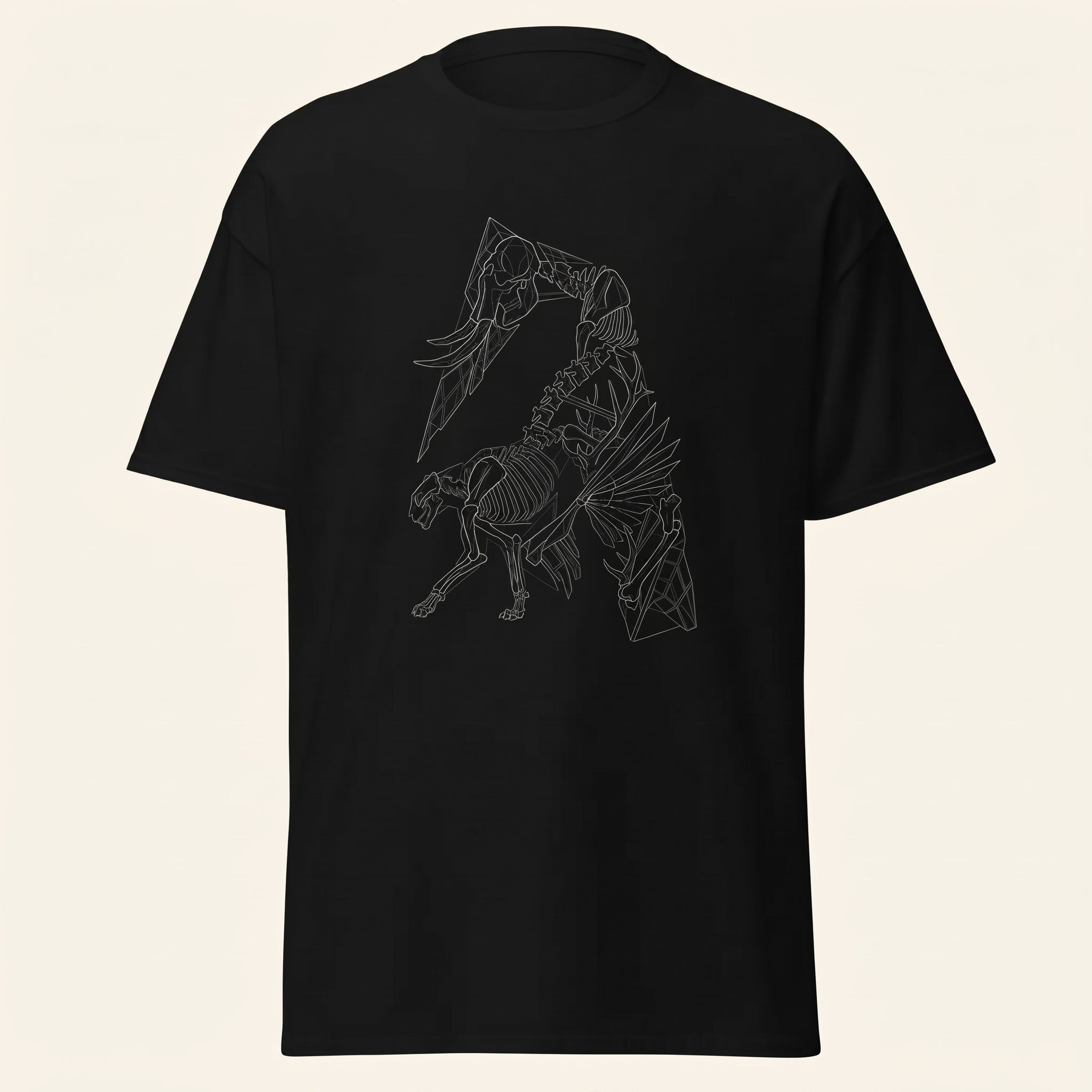 Absence Keeps Form T-Shirt – Abstract Wildlife Anatomy Tee for Wilderness Aesthetic Minimalist Style