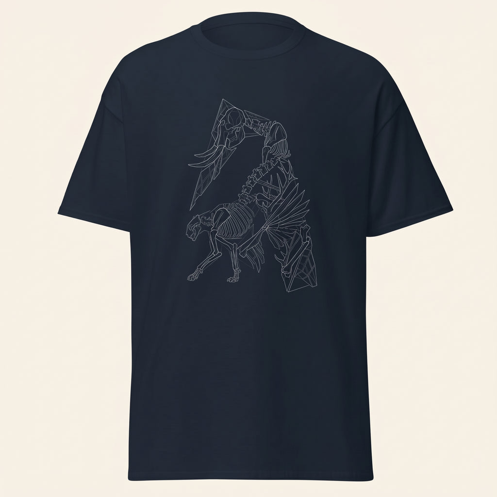 Absence Keeps Form T-Shirt – Abstract Wildlife Anatomy Tee for Wilderness Aesthetic Minimalist Style