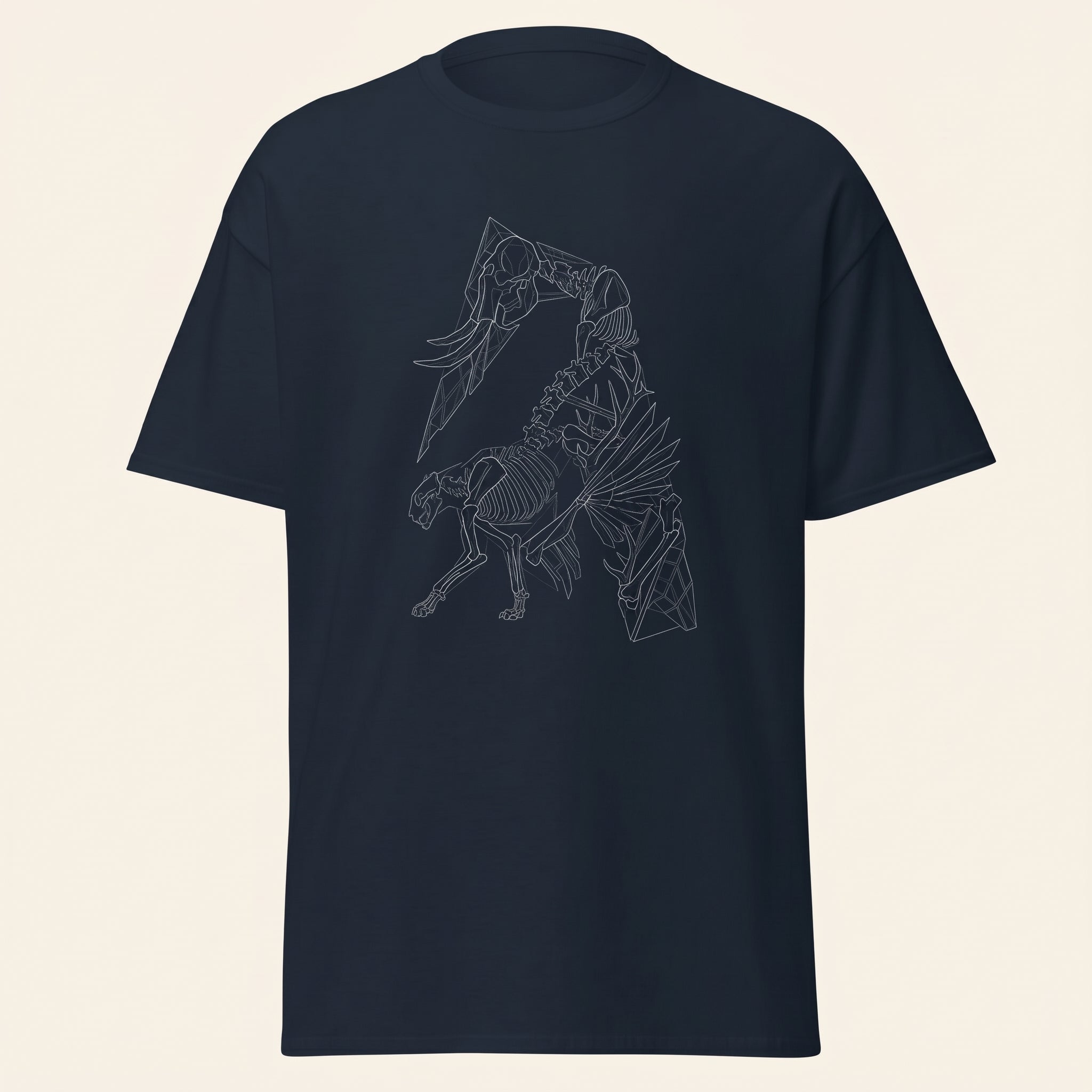 Absence Keeps Form T-Shirt – Abstract Wildlife Anatomy Tee for Wilderness Aesthetic Minimalist Style