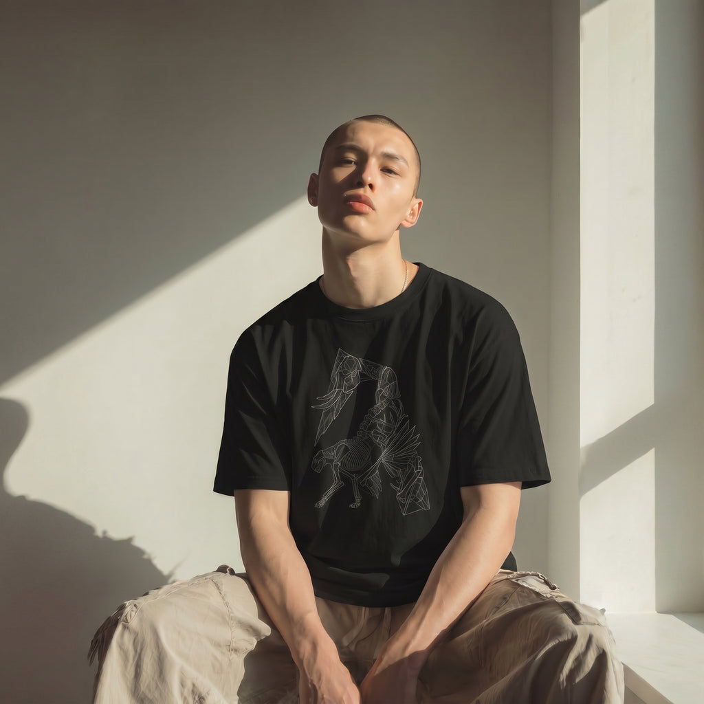 Absence Keeps Form T-Shirt – Abstract Wildlife Anatomy Tee for Wilderness Aesthetic Minimalist Style