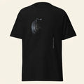 Instinct Leaves No Trace Tiger T-Shirt – Abstract Dissolving Wildlife Graphic Tee for Moody Aesthetic Minimalist Style