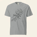 The Form Beneath – Abstract Wildlife Anatomy Graphic Tee for Conceptual Minimalist Style
