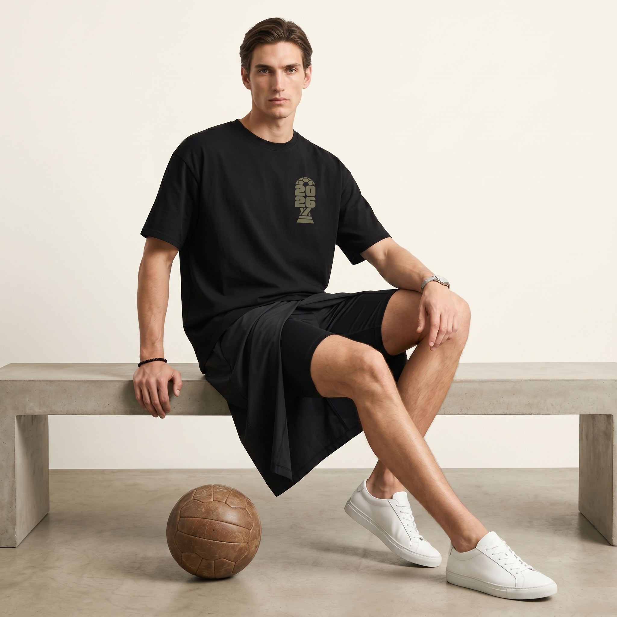 Master of the Arc 2026 Trophy T-Shirt – Minimalist Football Heritage Graphic Tee