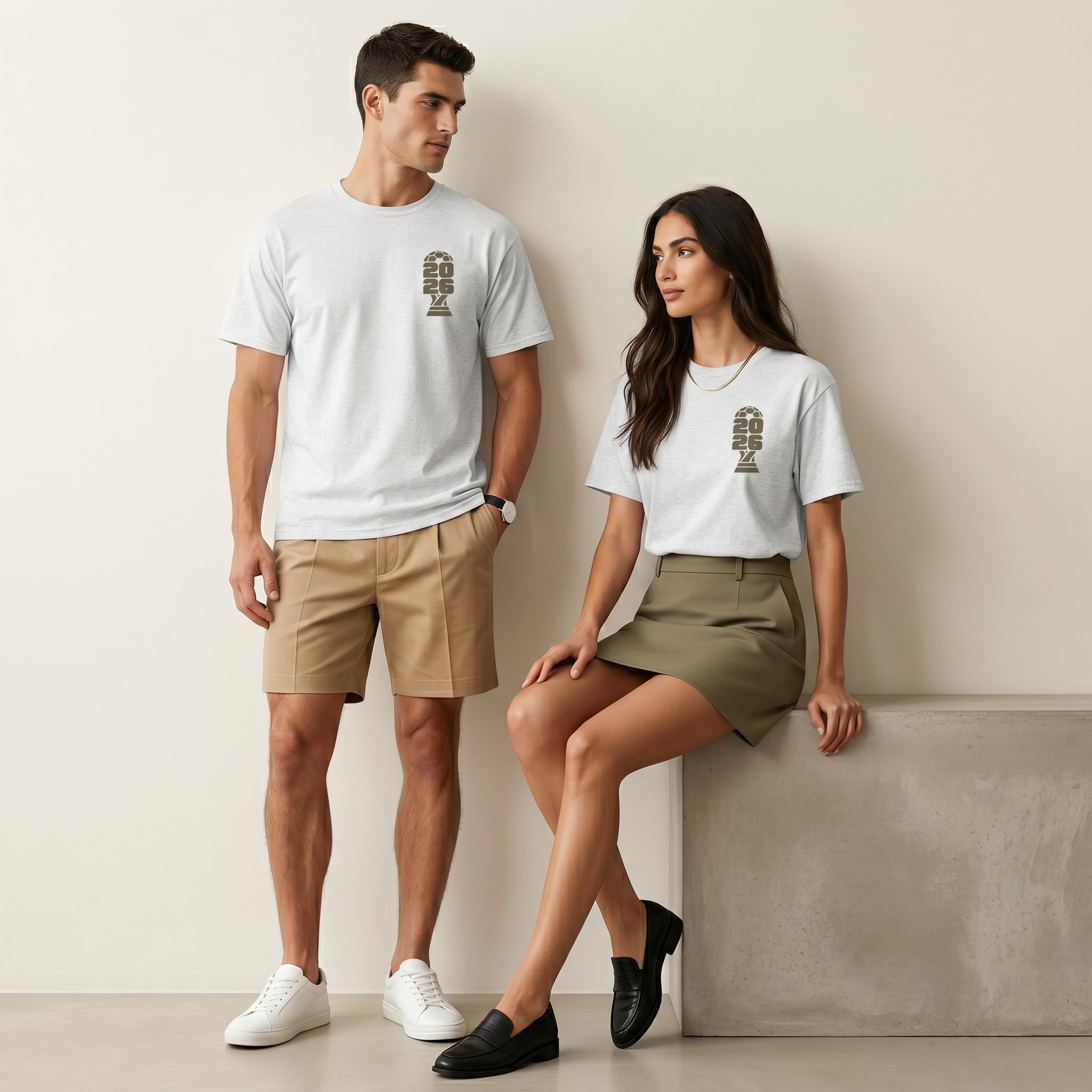 Master of the Arc 2026 Trophy T-Shirt – Minimalist Football Heritage Graphic Tee