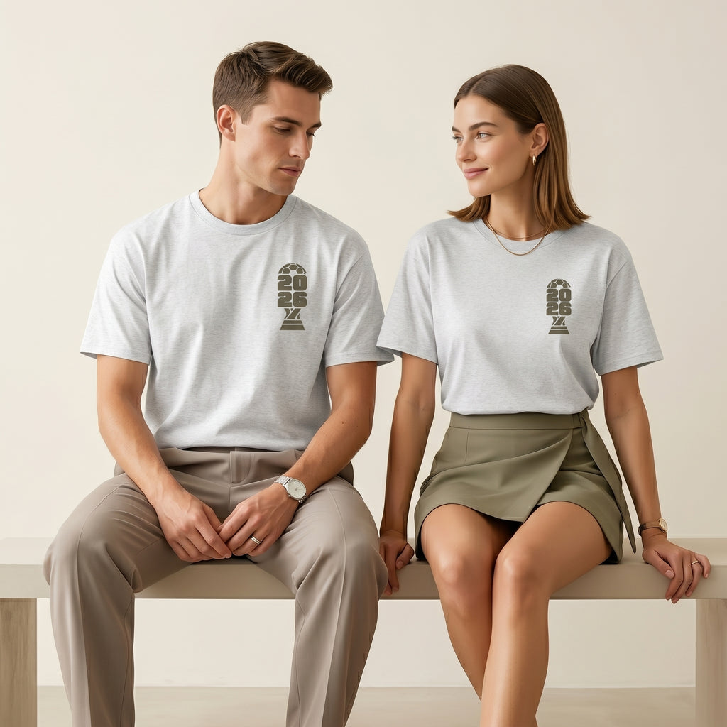 Master of the Arc 2026 Trophy T-Shirt – Minimalist Football Heritage Graphic Tee