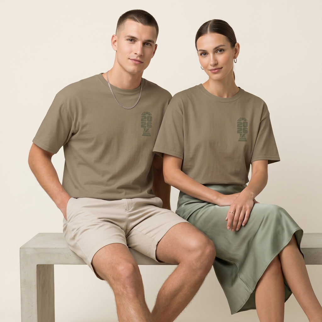 Master of the Arc 2026 Trophy T-Shirt – Minimalist Football Heritage Graphic Tee