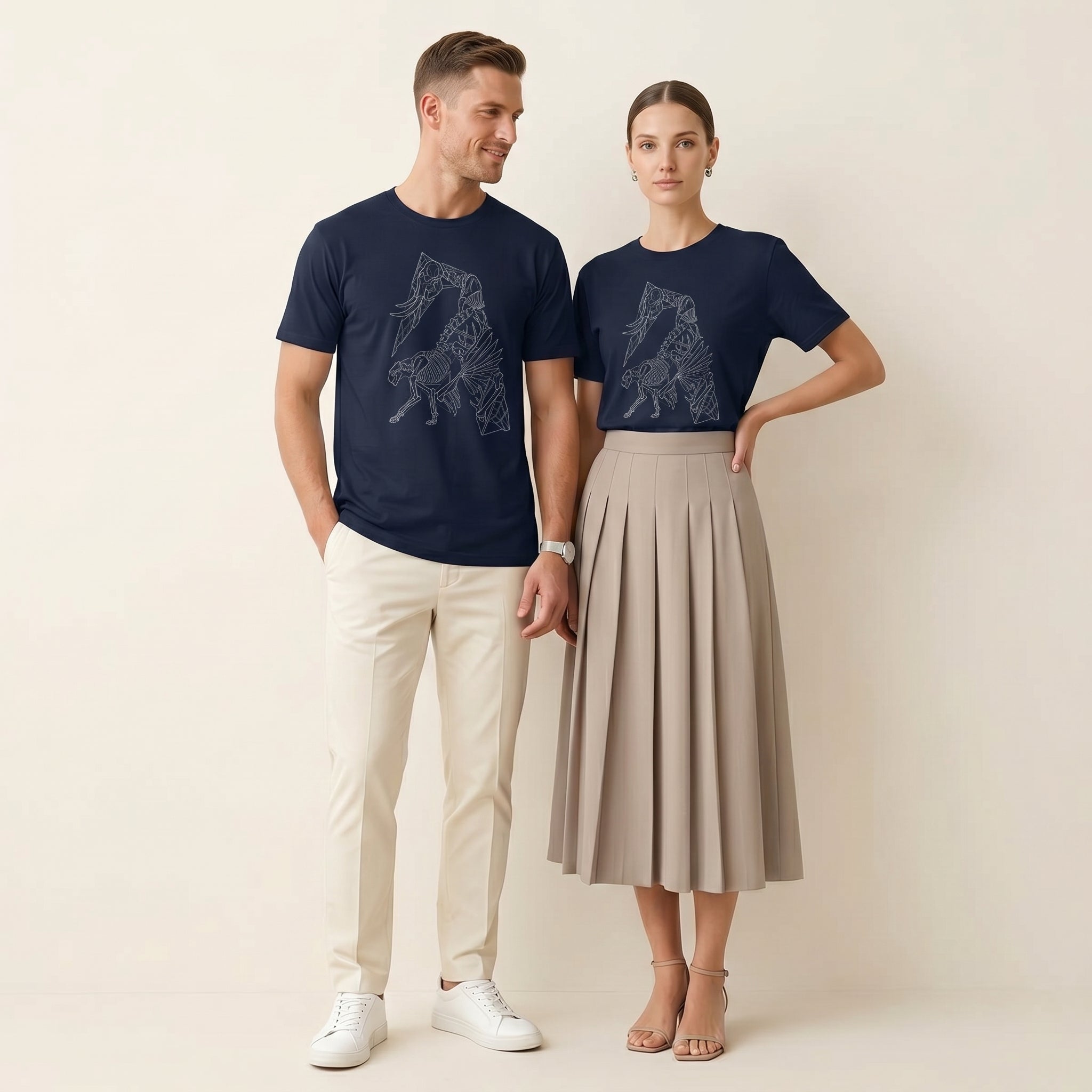 Absence Keeps Form T-Shirt – Abstract Wildlife Anatomy Tee for Wilderness Aesthetic Minimalist Style