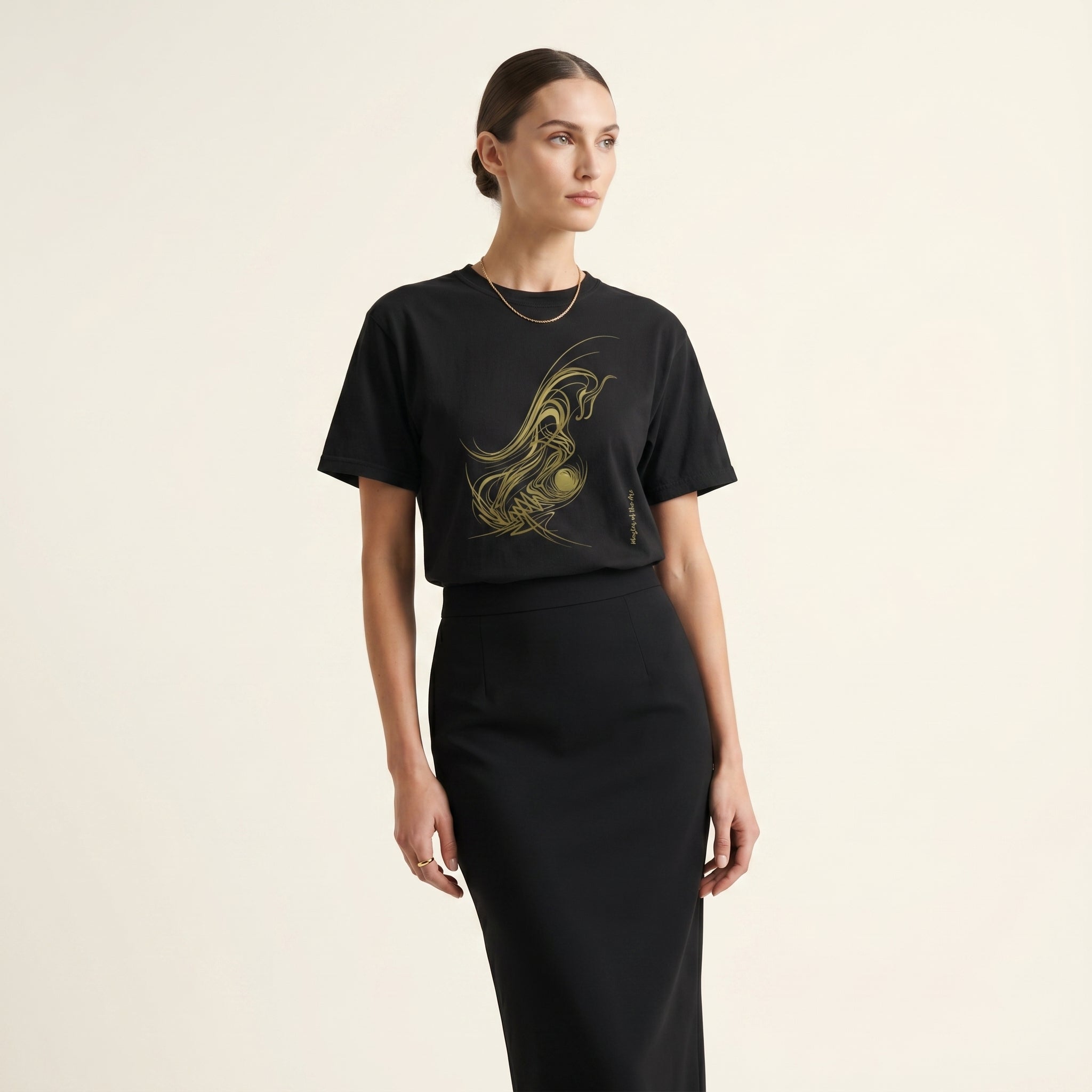 Arc Motion — Abstract Symbolic Movement Graphic Tee