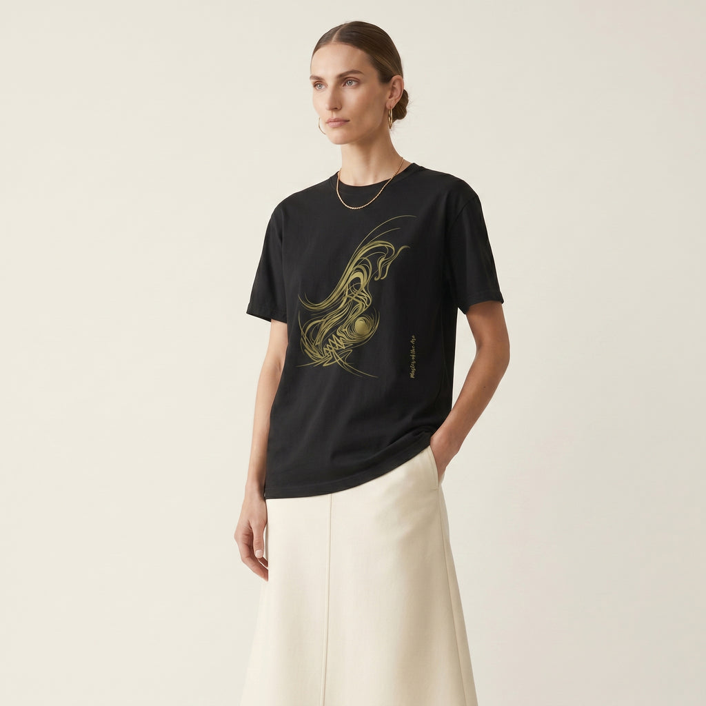 Arc Motion — Abstract Symbolic Movement Graphic Tee