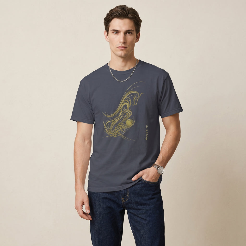 Arc Motion — Abstract Symbolic Movement Graphic Tee