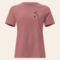 Women's Minimalist Urban Everyday Wear Cotton Tee