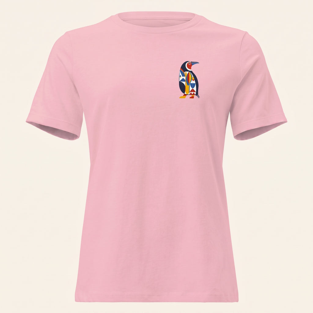 Women's Minimalist Urban Everyday Wear Cotton Tee